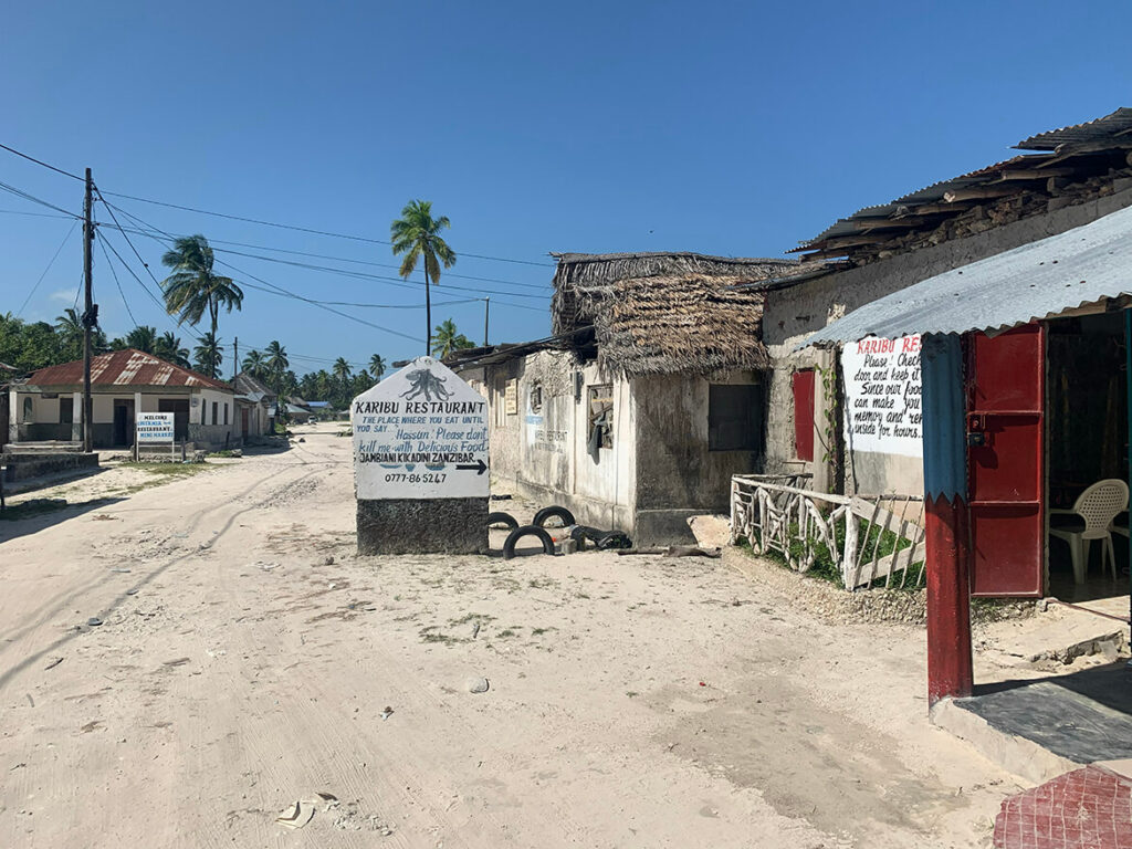 Zanzibar Jambiani wioska