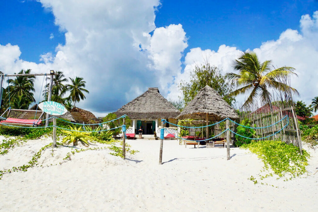 Noclegi na Zanzibarze- Ananda beachhouse