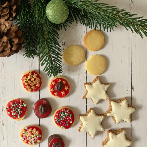 Świąteczne ciasteczka – cynamonowe gwiazdki i maślane