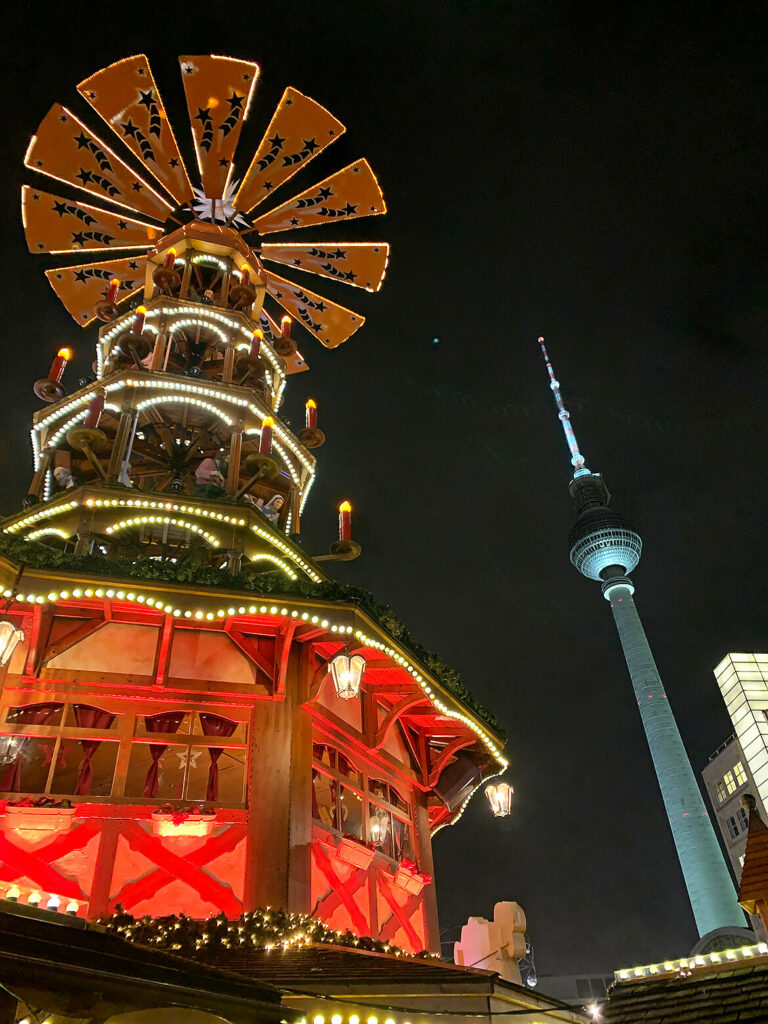 świąteczne jarmarki Berlin Alexanderplatz